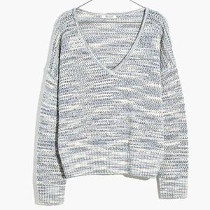 Madewell Southbrook open-stitch pullover sweater